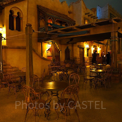 サルタンズ・オアシスの座席の様子