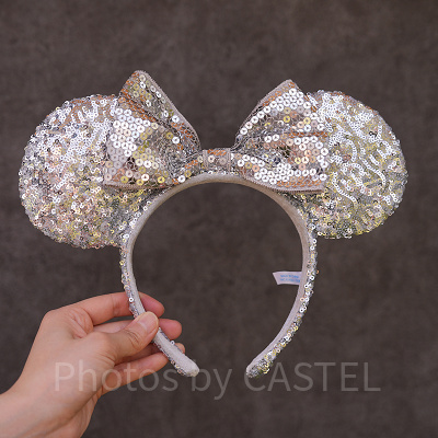 スパンコールカチューシャ