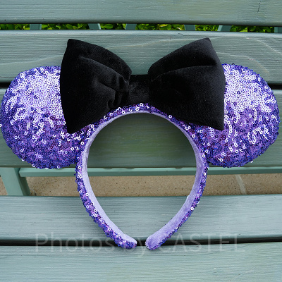 スパンコールカチューシャ（パープル）（2022年）