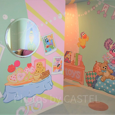 セサミストリート・パジャマパーティ・ルーム