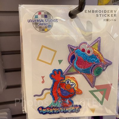 セサミストリートのワッペンセット