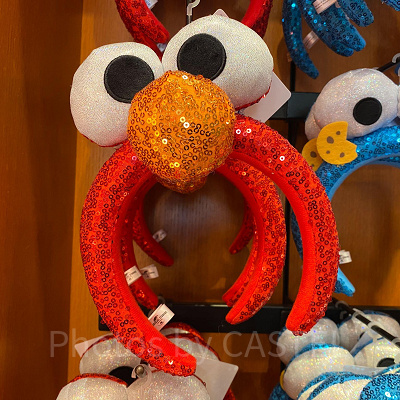 セサミストリートのスパンコールカチューシャ