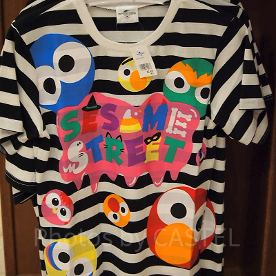 セサミストリートTシャツ