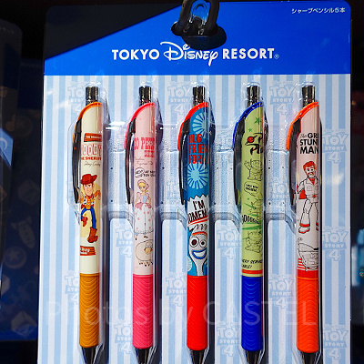トイストーリーシャープペンシル5本セット