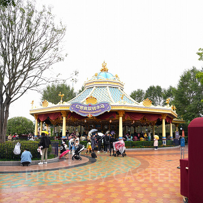 上海ディズニー:ファンタジア・カルーセル