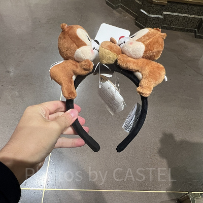上海ディズニー　音楽　リナベール　カチューシャ 上海ディズニーカチューシャ：楽譜柄リーナベルカチューシャ