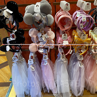 上海ディズニーカチューシャ：カスタマイズカチューシャ