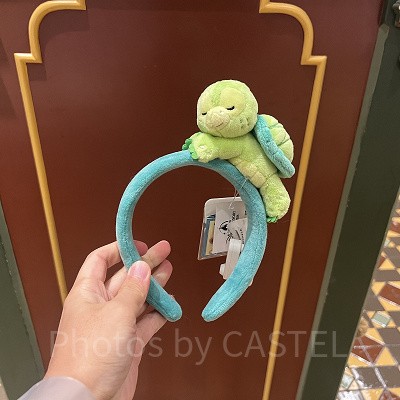 上海ディズニーカチューシャ:寝転びオルメルカチューシャ