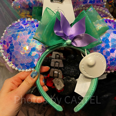 上海ディズニーカチューシャ:人魚姫風カチューシャ