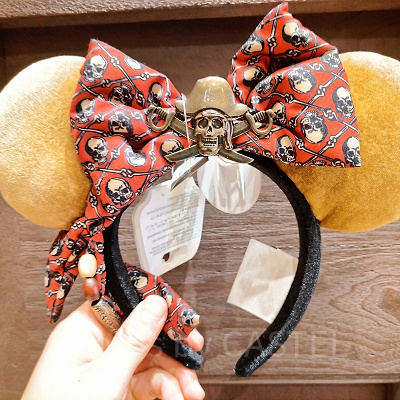 上海ディズニーカチューシャ：海賊カチューシャ（キャメル）