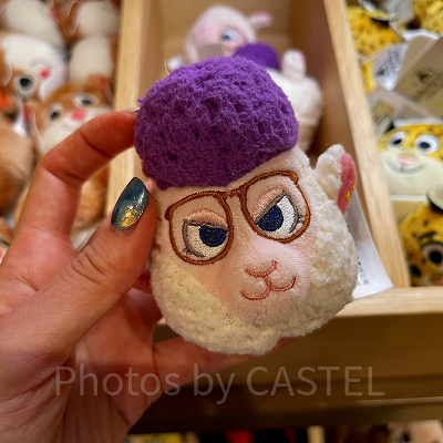 上海ディズニーカチューシャ:カチューシャにつけられるプラッシーパーツ