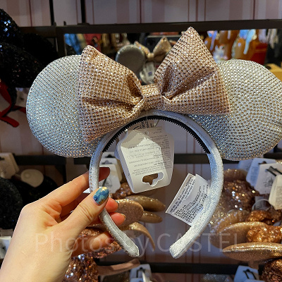 上海ディズニーカチューシャ:キラキラデザインカチューシャ