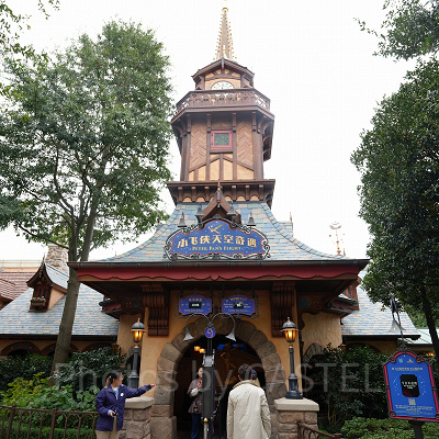 上海ディズニー：ピーターパン空の旅