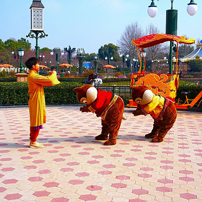 上海ディズニー：タイ・チー・ウィズ・キャラクター