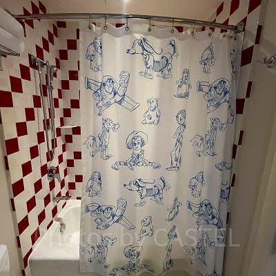 上海ディズニートイストーリーホテル：バスルーム