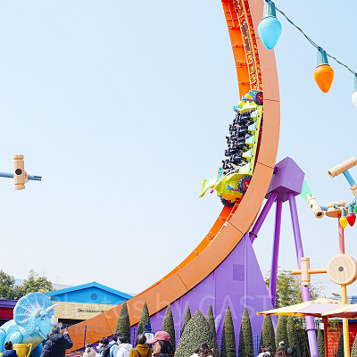 上海ディズニートイストーリーランド：レックスのレーサー