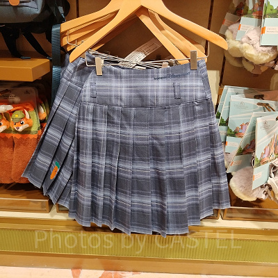 上海ディズニーズートピアグッズ：チェックスカート