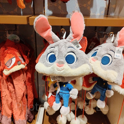 上海ディズニーズートピアグッズ：ジュディのマスコットファンキャップ