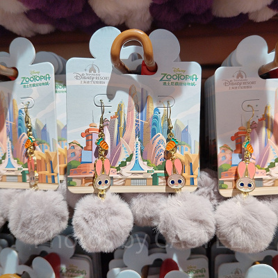 上海ディズニーズートピアグッズ：ジュディのイヤーカフ