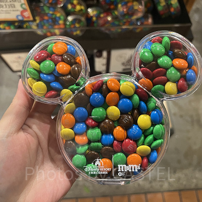 上海ディズニーランドグッズ:カラフルチョコ