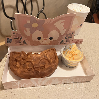 上海ディズニーランド：リーナベルのワッフル