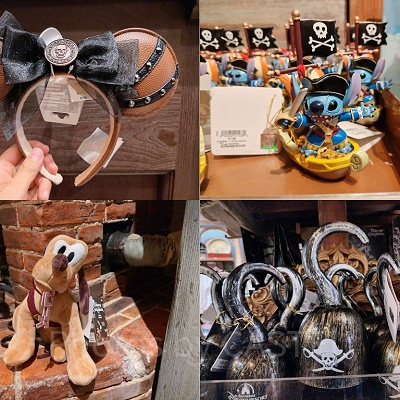 上海ディズニーランドのカリブの海賊グッズ