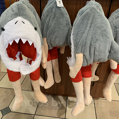 サメ人間ぬいぐるみハット