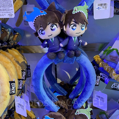 USJで販売されている新一と蘭のカチューシャ