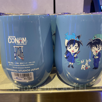 新一&蘭ステンレスタンブラー（USJコナングッズ）