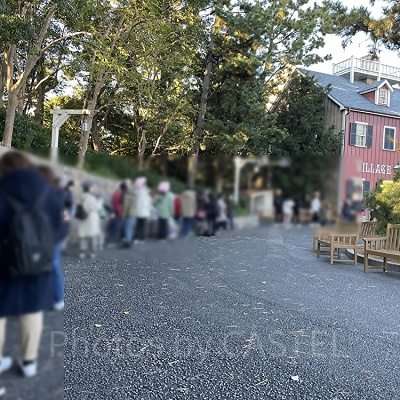 ショップの待ち列／15:30