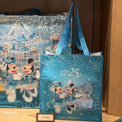ショッピングバッグ(ディズニーシー25周年グッズ)