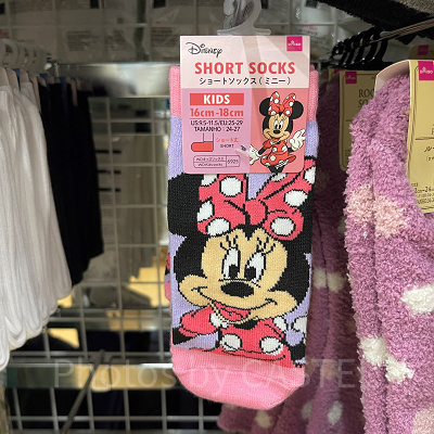ショートソックス：ミニーマウス