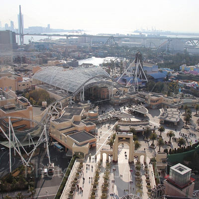 ユニバ周辺の観光地