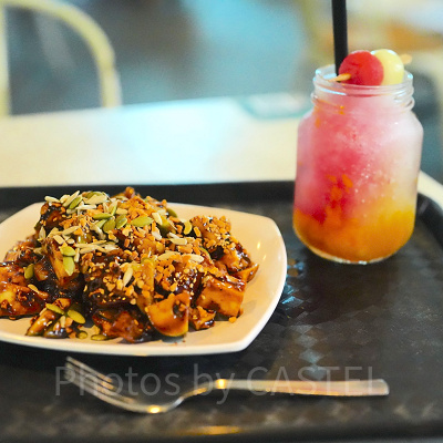 シンガポール動物園：フードコートのご飯