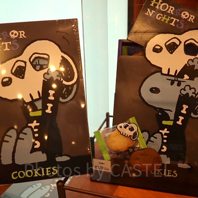 スカルスヌーピークッキー（ユニバハロウィングッズ2023）