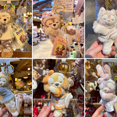 ダッフィー&フレンズ寝顔ぬいぐるみバッジ（上海ディズニー）