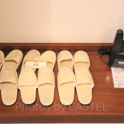 スリッパと靴乾燥機