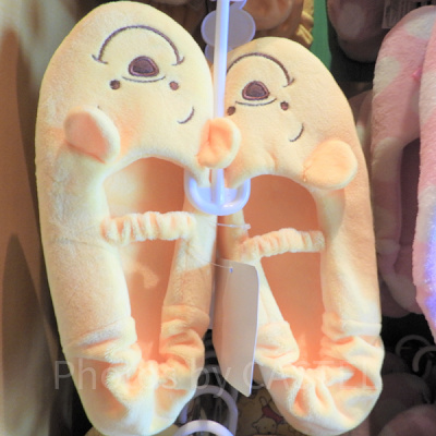 スリッパ プーさんの耳つき