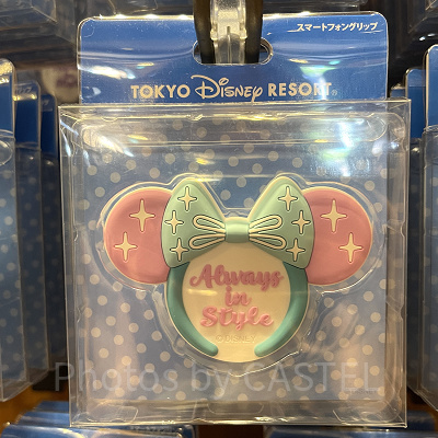 スマートフォングリップ（ディズニーカチューシャ柄グッズ）