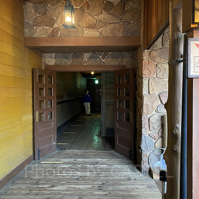 ウエスタンランドエリアの喫煙所