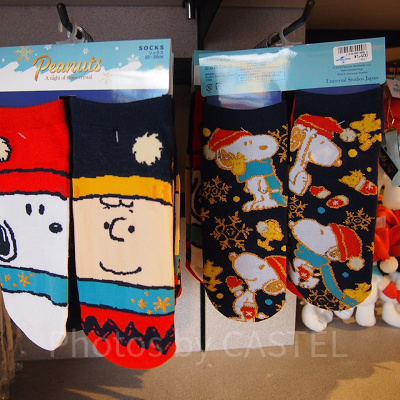 スヌーピー2019冬の新作シリーズの靴下