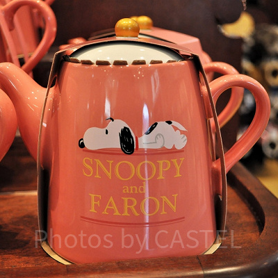 スヌーピー＆ファーロンのティーポット