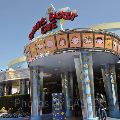 スヌーピーバックロットカフェ