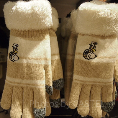 スヌーピーベージュ手袋