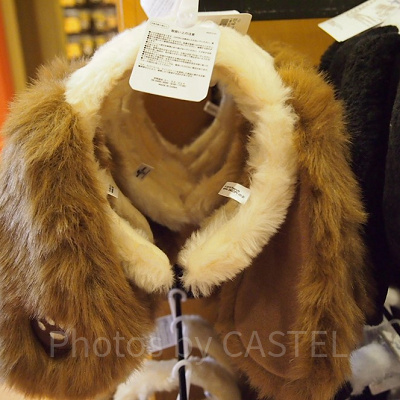 スヌーピーベージュたれ耳カチューシャ