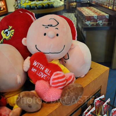 スヌーピー「BIG LOVE FOR YOU」チャーリーブラウンのぬいぐるみ