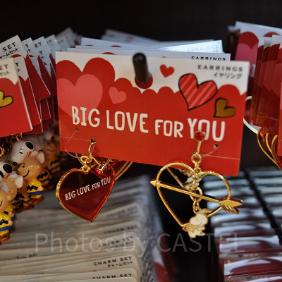 スヌーピー「BIG LOVE FOR YOU」イヤリング