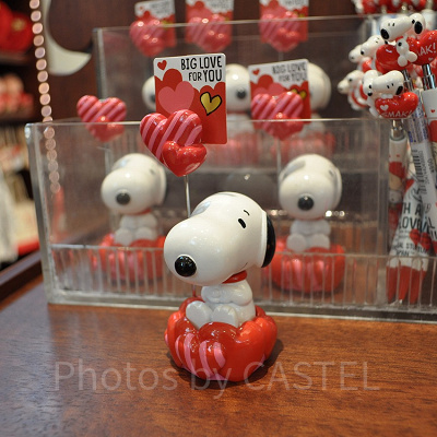スヌーピー「BIG LOVE FOR YOU」メモスタンド