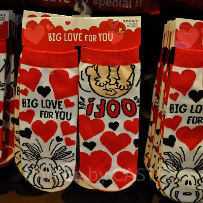 スヌーピー「BIG LOVE FOR YOU」ソックス