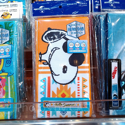 スヌーピーのひんやりタオル
